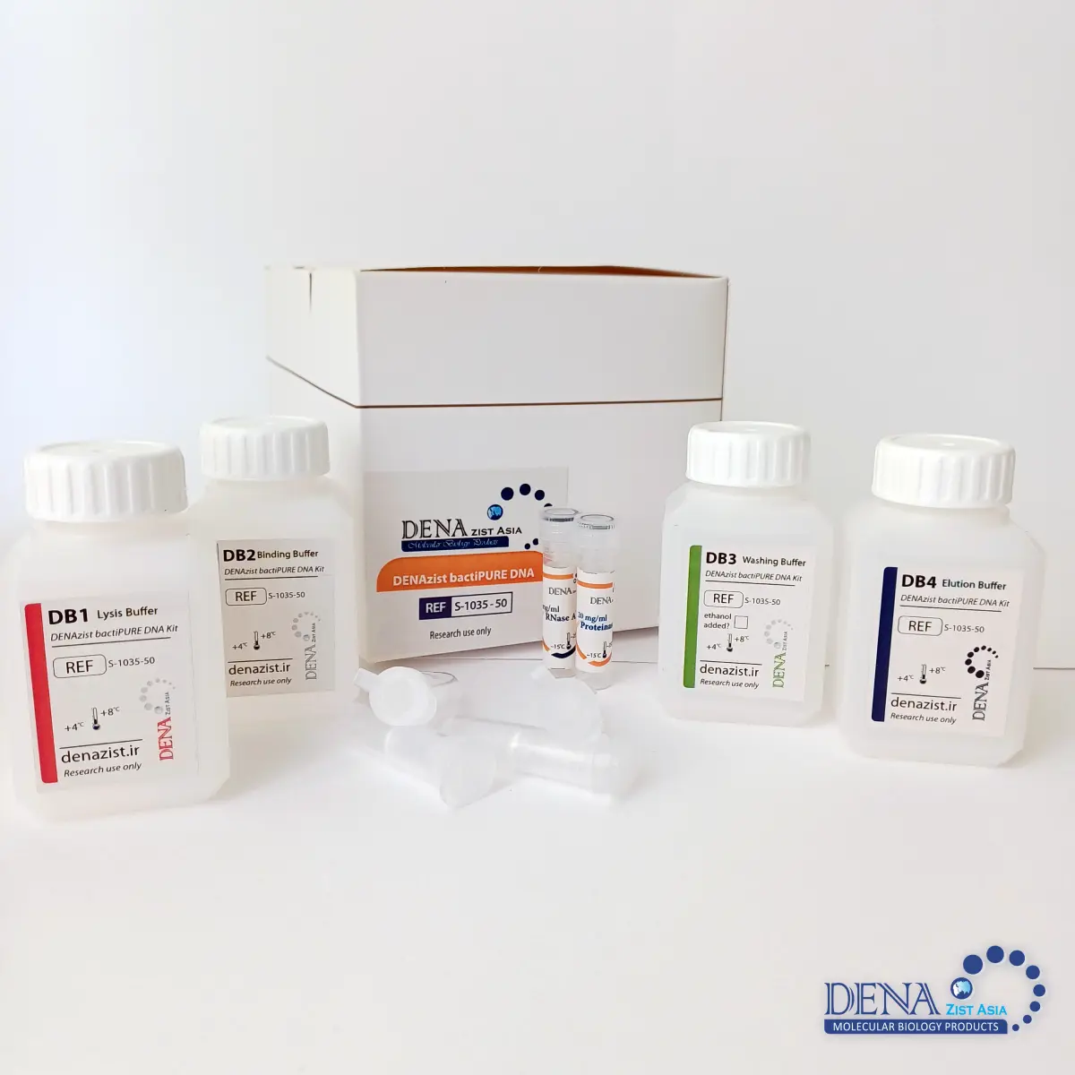 کیت bactiPURE دنازیست؛ استخراج DNA‌ از باکتری